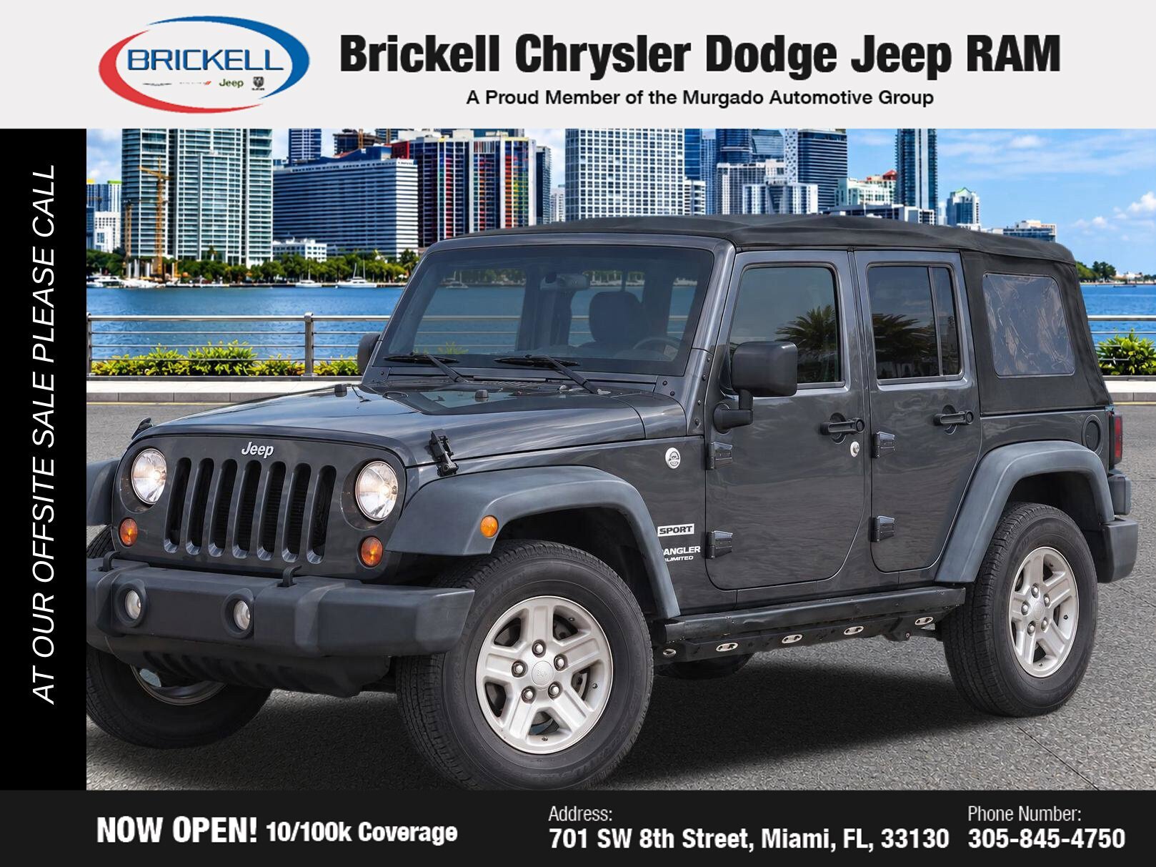 Used 2017 Jeep Wrangler Unlimited Sport w/ Connectivity Group AWD/4WD 360° Tour