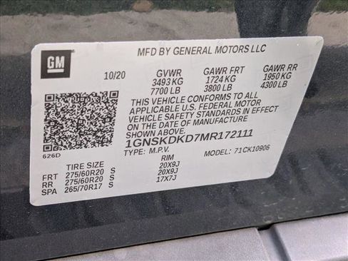 Used 2021 Chevrolet Suburban Z71 w/ Z71 Signature Package image 29