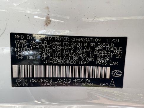 Used 2022 Lexus RC 300 F Sport w/ Navigation Package image 48