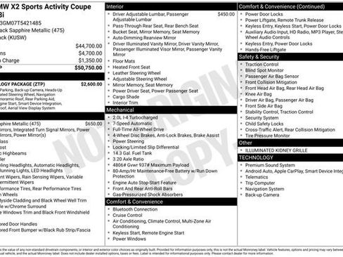 Used 2026 BMW X2 xDrive28i image 38