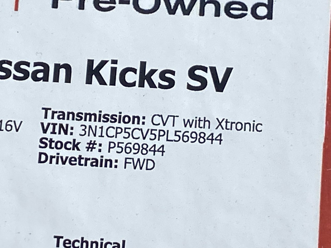 Certified 2023 Nissan Kicks SV FWD image 36