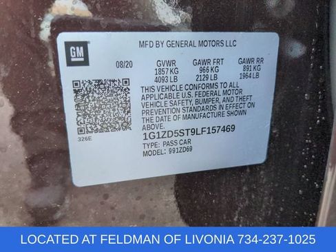 Used 2020 Chevrolet Malibu LT FWD image 36