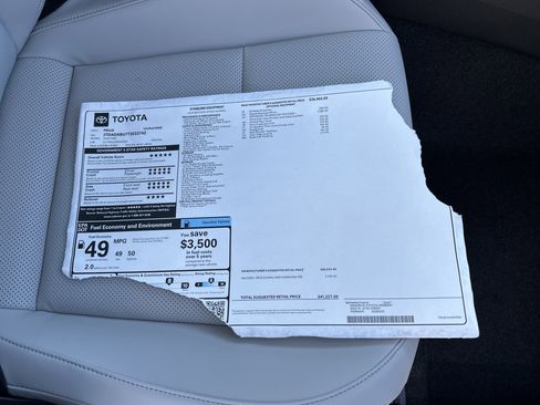 New 2026 Toyota Prius Limited image 35