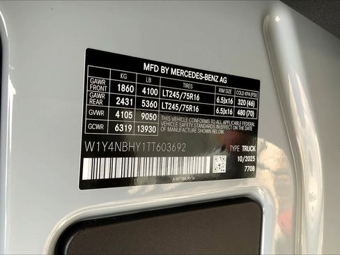 New 2026 Mercedes-Benz Sprinter 2500 image 26