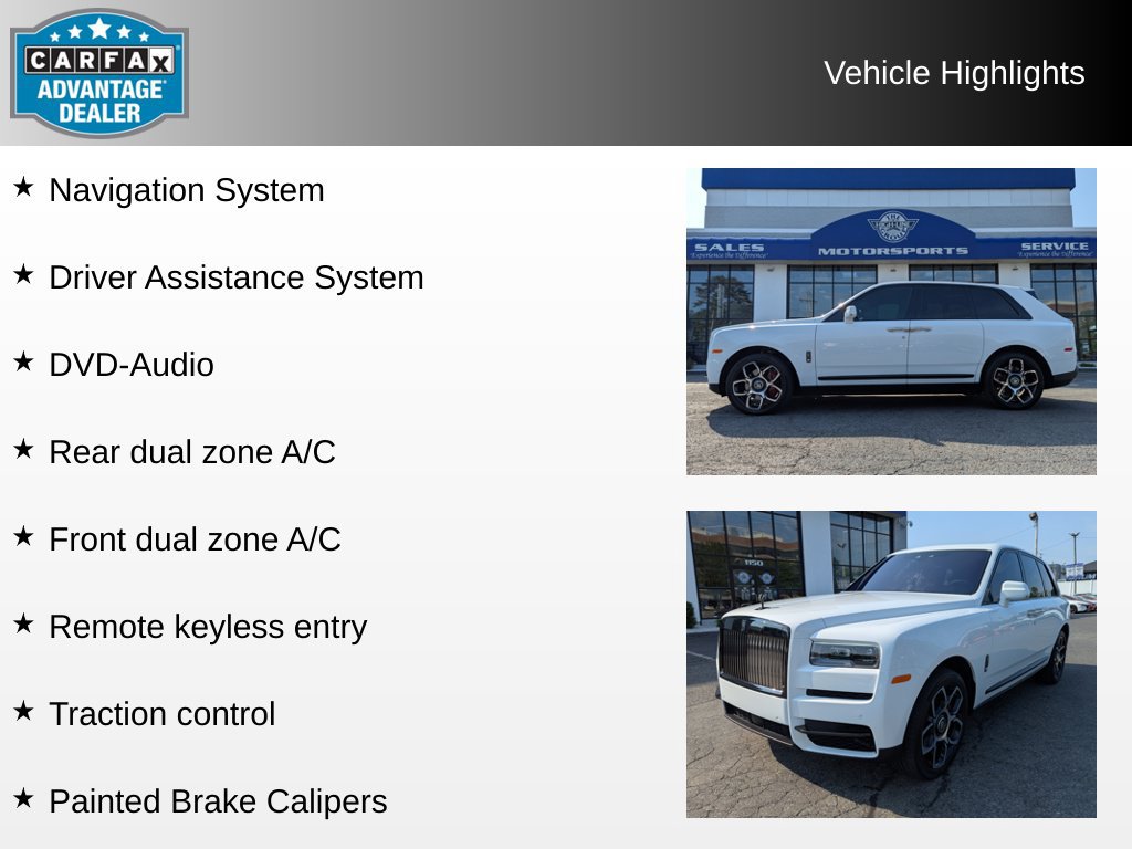 Used 2022 Rolls-Royce Cullinan Black Badge AWD/4WD image 4