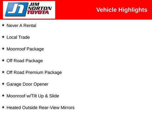 Used 2023 Toyota 4Runner TRD Off-Road Premium w/ Moonroof Package AWD/4WD image 4