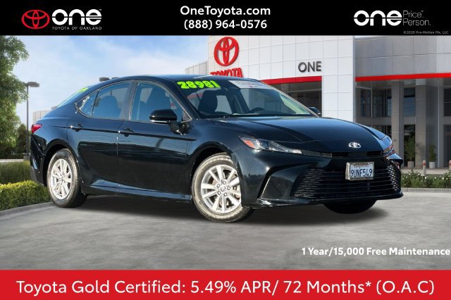 Certified 2025 Toyota Camry LE FWD 360° Tour