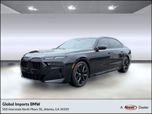 Certified 2023 BMW 740i w/ Parking Assistance Package RWD image 1