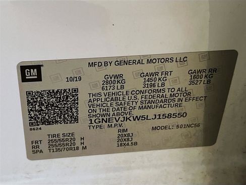 Used 2020 Chevrolet Traverse RS image 41