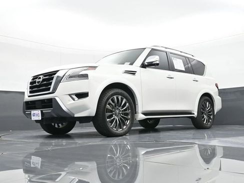 Used 2023 Nissan Armada Platinum w/ Captain's Chairs Package image 64
