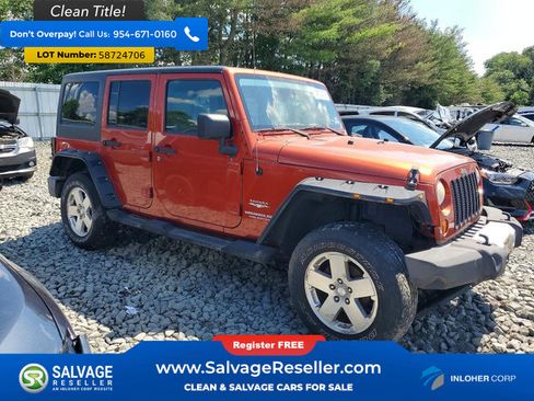 Used 2009 Jeep Wrangler Unlimited Sahara AWD/4WD image 5