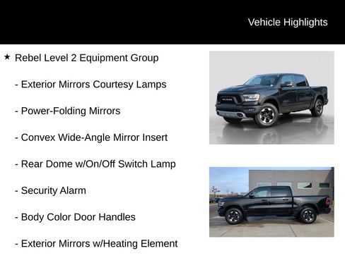 Used 2022 RAM 1500 Rebel w/ G/T Package image 16