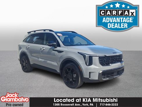 Certified 2025 Kia Sorento SX Prestige w/ Sage Leather Package AWD/4WD image 1