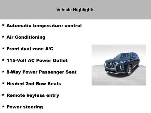 Used 2022 Hyundai Palisade SEL w/ Premium Package FWD image 54