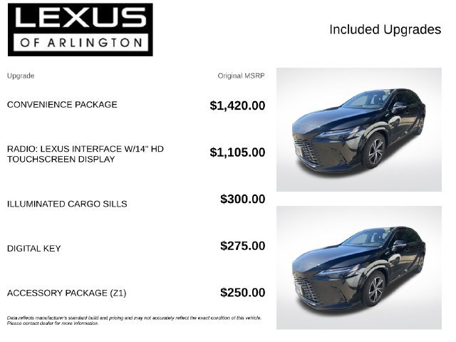 Certified 2024 Lexus RX 350 Premium w/ Convenience Package AWD/4WD image 4