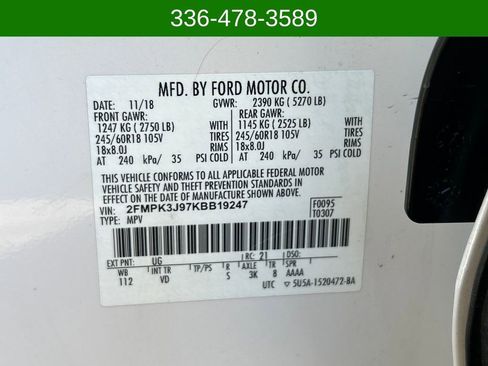 Used 2019 Ford Edge SEL w/ Equipment Group 201A image 29