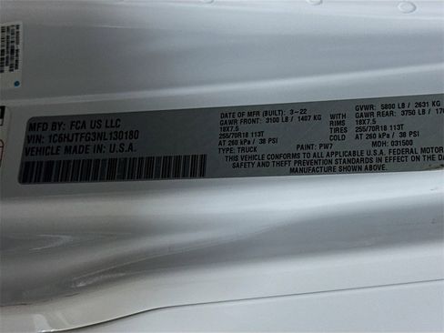 Used 2022 Jeep Gladiator Overland w/ Popular Equipment Package image 31