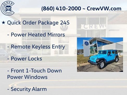 Used 2017 Jeep Wrangler Unlimited Sport w/ Quick Order Package 24S image 12