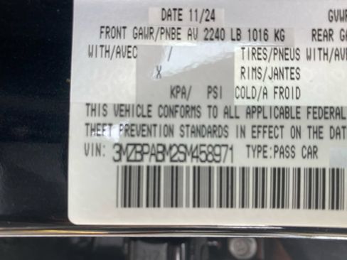 Used 2025 MAZDA MAZDA3 s FWD image 30