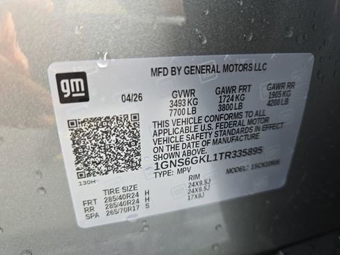 New 2026 Chevrolet Suburban High Country w/ LPO, Illumination Package AWD/4WD image 37