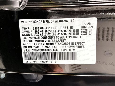 Used 2020 Honda Passport Touring image 36