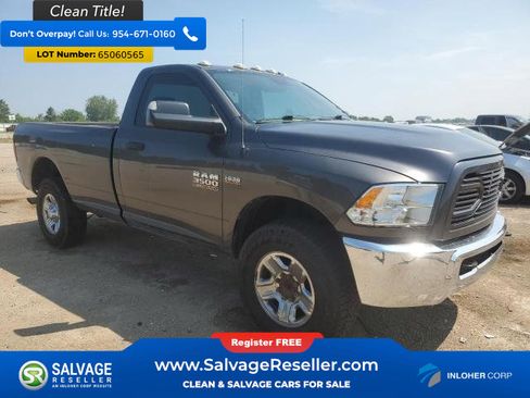 Used 2018 RAM 3500 Tradesman w/ Chrome Appearance Group AWD/4WD image 5