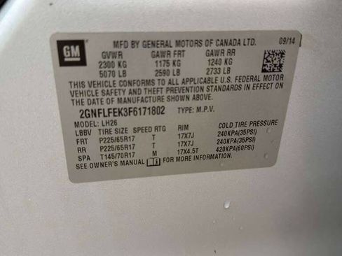 Used 2015 Chevrolet Equinox LT w/ Driver Convenience Package image 32