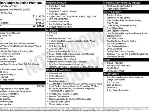 Used 2021 Subaru Impreza Premium image 36