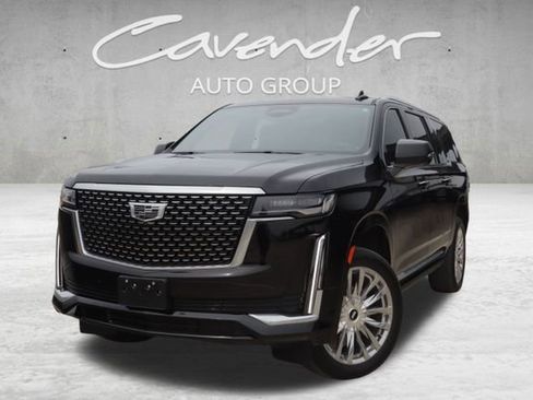 Certified 2022 Cadillac Escalade ESV Premium Luxury w/ Performance Package image 1