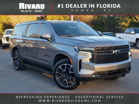Used 2021 Chevrolet Suburban RST w/ Luxury Package image 1