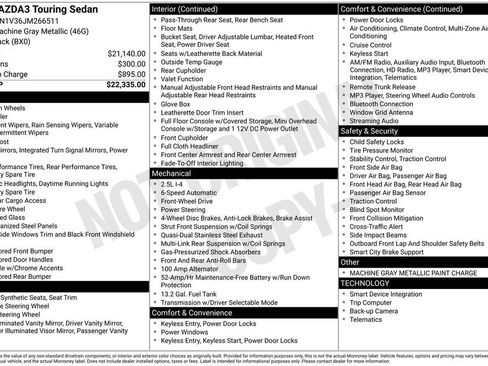 Used 2018 MAZDA MAZDA3 Touring image 27