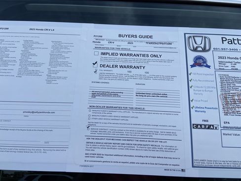 Used 2023 Honda CR-V LX image 5