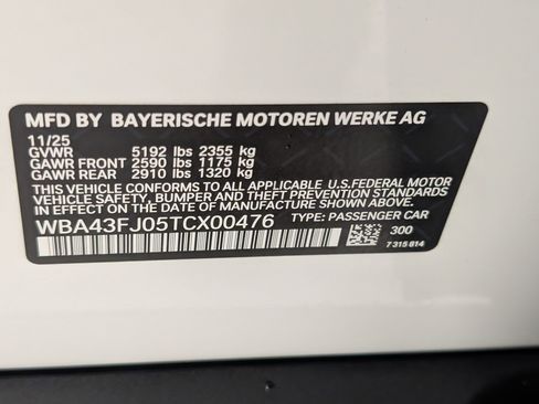 New 2026 BMW 530i w/ Premium Package RWD image 21