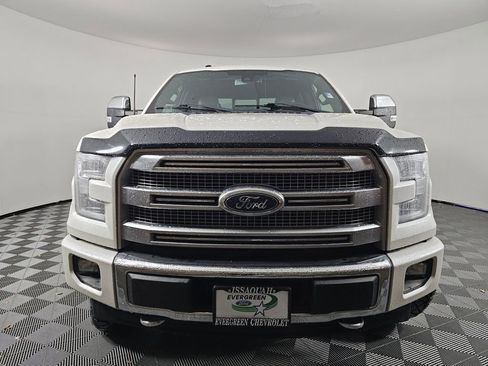 Used 2017 Ford F150 Platinum w/ Max Trailer Tow Package AWD/4WD image 2