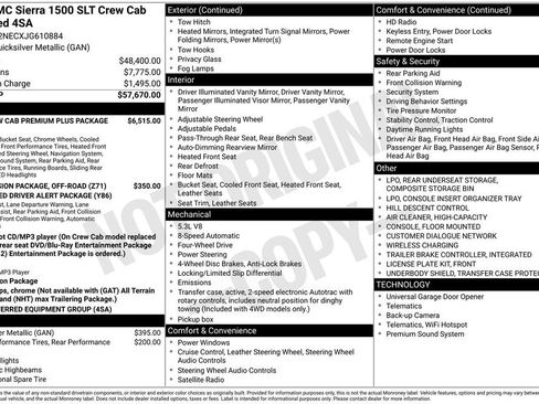 Used 2018 GMC Sierra 1500 SLT image 2