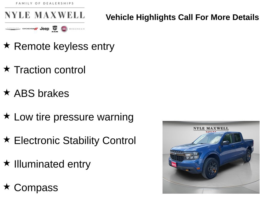 Used 2024 Ford Maverick Tremor w/ Tremor Off-Road Package AWD/4WD image 13