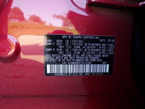 Used 2026 Subaru Ascent Premium AWD/4WD image 37