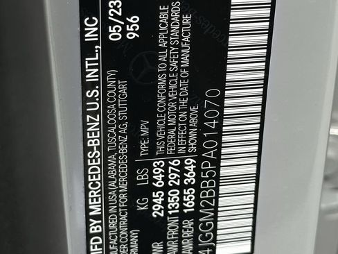 Certified 2023 Mercedes-Benz EQE 350+ SUV image 36