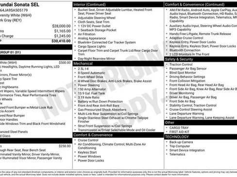 Certified 2025 Hyundai Sonata SEL FWD image 23