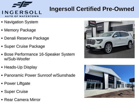 Used 2024 GMC Acadia Denali w/ Super Cruise Package image 5