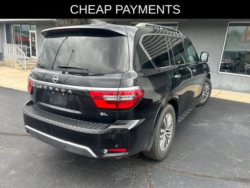 Used 2021 Nissan Armada SL w/ Captain's Chairs Package AWD/4WD image 4
