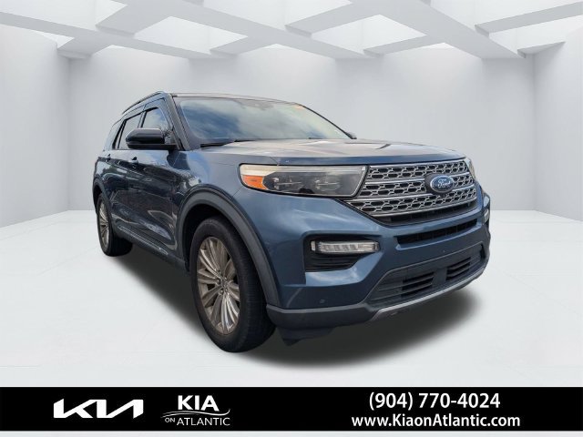 Used 2020 Ford Explorer Limited w/ Class III Trailer Tow Package RWD image 8