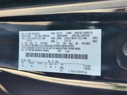 Used 2024 Ford F350 XL w/ Snow Plow Prep Package AWD/4WD image 30