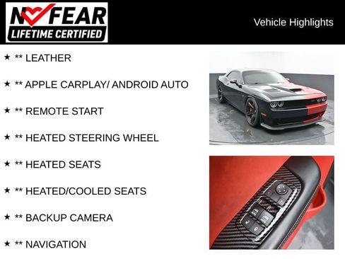 Used 2016 Dodge Challenger SRT Hellcat image 2