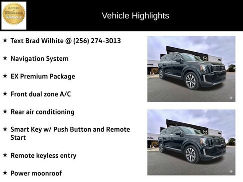 Used 2021 Kia Telluride EX w/ EX Premium Package image 6