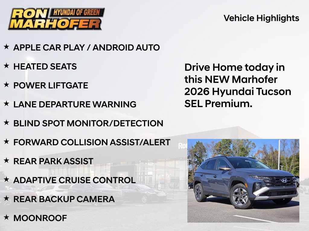 New 2026 Hyundai Tucson SEL AWD/4WD image 15