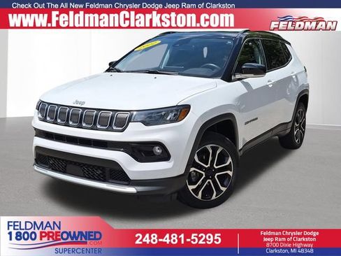 Used 2022 Jeep Compass Limited AWD/4WD image 1
