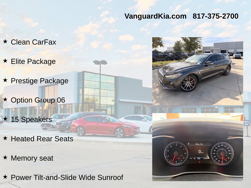 Used 2019 Genesis G70 3.3T Advanced w/ Prestige Package RWD image 6