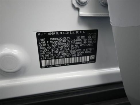 New 2026 Honda HR-V LX image 4