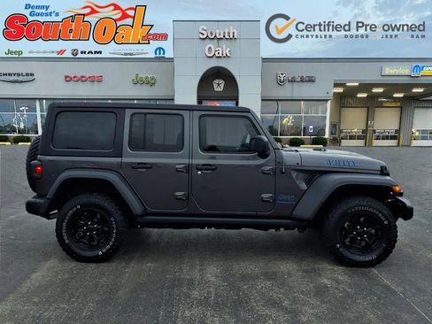 Certified 2023 Jeep Wrangler Unlimited w/ Cold Weather Group image 2